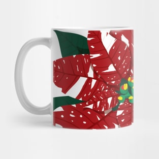 Poinsettia Greetings #3 Mug